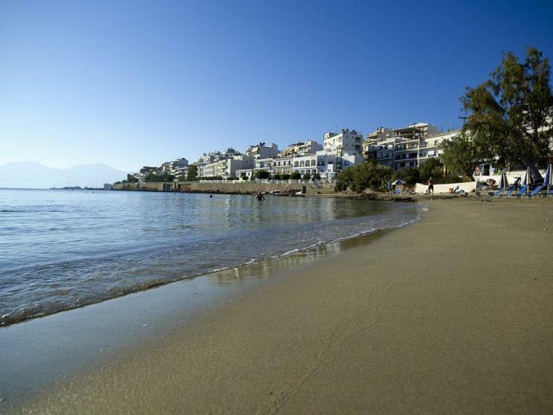 Stunning Seaview Town Apartment Agios Nikolaos Buitenkant foto
